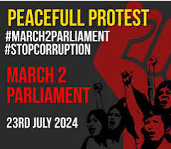 Police Criticized for Disallowing March to Parliament Protest